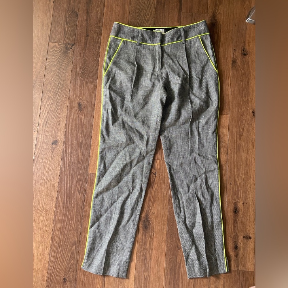 MILLY linen blend pants size XS